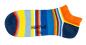Preview: 6 Paar TippTexx 24 Kinder Sneakersocken Gute Laune Ringel